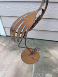 Heron Bird, Garden Sculpture by Henry Dupere
