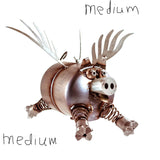 Flying Pig, Garden Sculpture by Artist Fred Conlon of Sugarpost