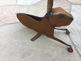Jack Rabbit Outdoor Decor by Artist Henry Dupere