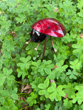 Lady Bug - Copper Sculpture by Haw Creek Forge