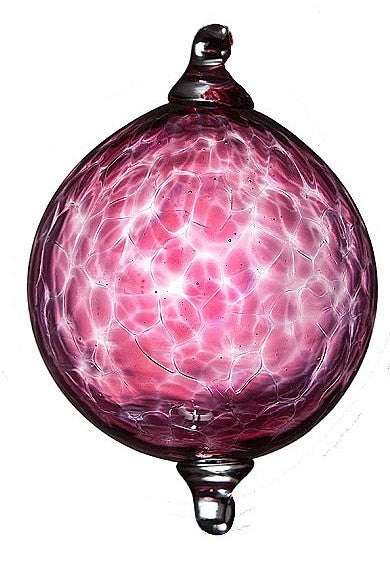 Red Glass Ball - Wind Spinner Accessory