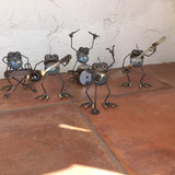 Rock Band, Five Piece, Garden Sculpture by Artist Fred Conlon of Sugarpost