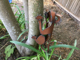 Climbing Cat Metal Sculpture by Henry Dupere