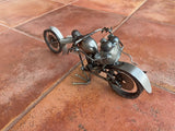Chopper Motorcycle Mini Gnome Be Gone, by Artist Fred Conlon of Sugarpost