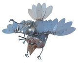 Aviator Gnome Be Gone, Garden Sculpture by Artist Fred Conlon of Sugarpost