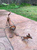 Stretching Cat With Mice Sets