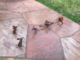 Stretching Cat With Mice Sets