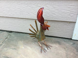 Rooster Copper Sculpture by Haw Creek Forge