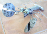 Loch Lobster - Metal Garden Sculpture by Yardbirds