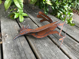 Roadrunner Bird Garden Art by Henry Dupere