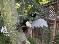 Cabinet Knob - Woodpecker - Metal Garden Sculpture by Bandana Yardbirds