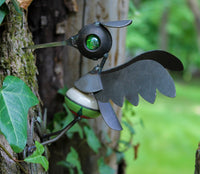 Cabinet Knob - Woodpecker - Metal Garden Sculpture by Bandana Yardbirds