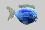 Fish Garden Sculpture, Azul