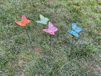 Butterflies, Small, Ceramic, Set Of Four by JJ Potts