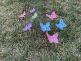 Ceramic Butterfly & Dragonfly Set Of eight by JJ Potts