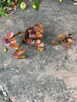 Leaping Frog - Copper Sculpture by Haw Creek Forge