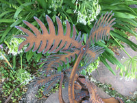 Alligator Holding Wine, Garden Sculpture by Henry Dupere