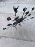 Peacock - Metal Garden Sculpture by Yardbirds