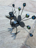 Peacock - Metal Garden Sculpture by Yardbirds