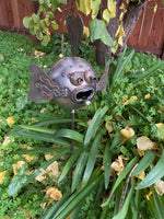 Blow Fish, Garden Sculpture by Artist Fred Conlon of Sugarpost