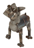 Boston Terrier - Metal Garden Sculpture by Yardbirds