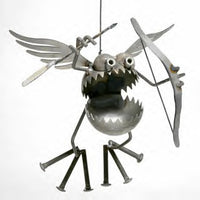 Cupid With Bow & Arrow, Garden Sculpture by Artist Fred Conlon of Sugarpost