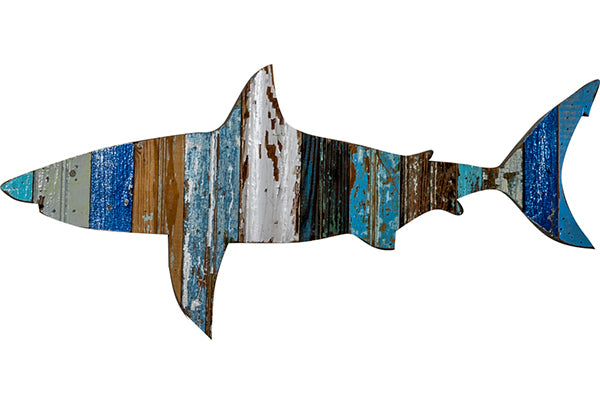 Shark, Wall Hanging Art by Dryads Dancing