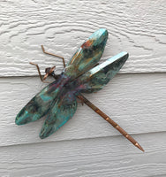 Dragonfly Copper Sculpture by Haw Creek Forge