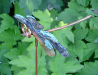 Dragonfly Copper Sculpture by Haw Creek Forge