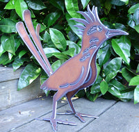 Roadrunner Bird Garden Art by Henry Dupere
