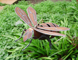 Bee Metal Garden Art by Henry Dupere