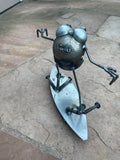 Longboard Skate, Garden Sculpture by Artist Fred Conlon of Sugarpost