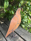 Quail, Metal Garden Art Sculpture by Henry Dupere