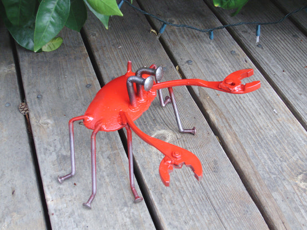 Crab Garden Sculpture by Artist Fred Conlon of Sugarpost