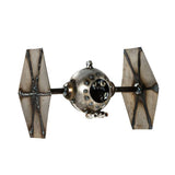 Tie Fighter, Star Wars, Garden Sculpture by Artist Fred Conlon of Sugarpost