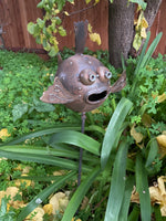 Blow Fish, Garden Sculpture by Artist Fred Conlon of Sugarpost