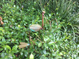 Praying Mantis Copper Sculpture by Haw Creek Forge