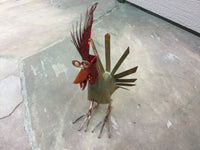 Rooster Copper Sculpture by Haw Creek Forge