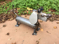 DACHSHUND - Metal Garden Sculpture by Yardbirds