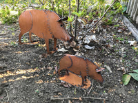 Javelina Garden Sculptureby Henry Dupere