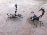 Scorpion -Small Metal Garden Sculpture by Yardbirds