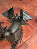 Terrier Dog - Metal Garden Sculpture by Yardbirds